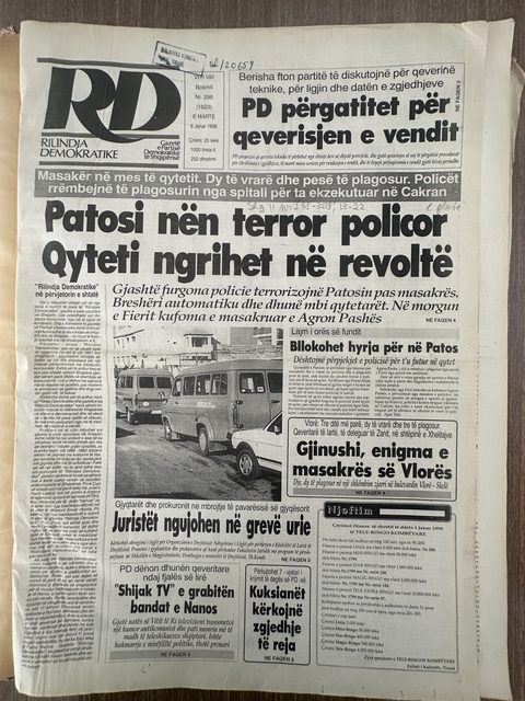 Rilindja Demokratike 1998-01-06